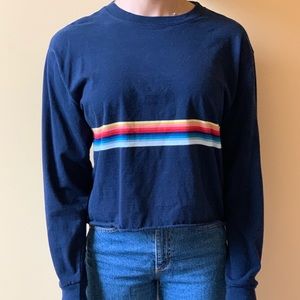 Navy Brandy Melville Top